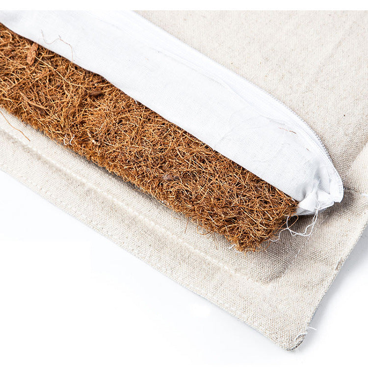 AcuNest™ Recovery Kit — Linen & Coconut Fiber Acupressure Mat Set